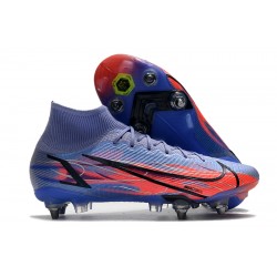 Nike Mercurial Vapor XIV Elite SG PRO Anti Clog High Deep Blue Men Football Boots