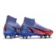 Nike Mercurial Vapor XIV Elite SG PRO Anti Clog High Deep Blue Men Football Boots
