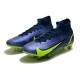 Nike Mercurial Vapor XIV Elite SG PRO Anti Clog High Deep Blue Yellow Men Football Boots