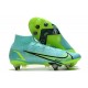 Nike Mercurial Vapor XIV Elite SG PRO Anti Clog High Turqoise Men Football Boots