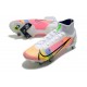 Nike Mercurial Vapor XIV Elite SG PRO Anti Clog High White Pink Men Football Boots