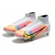 Nike Mercurial Vapor XIV Elite SG PRO Anti Clog High White Pink Men Football Boots