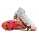 Nike Mercurial Vapor XIV Elite SG PRO Anti Clog High White Red Men Football Boots