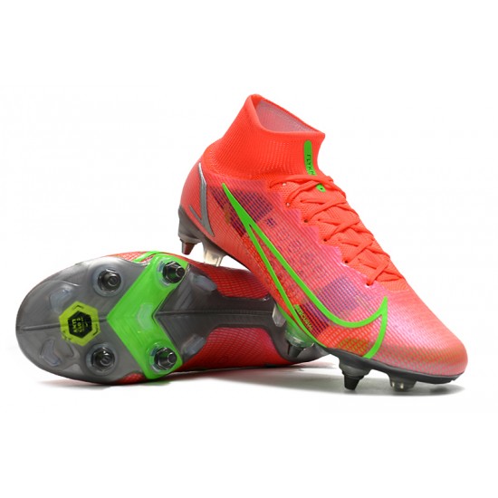 Nike Mercurial Vapor XIV Elite SG PRO Anti Clog Low Red Men Football Boots