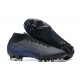 Nike Superfly 7 Elite SE FG Black Blue High Men Football Boots