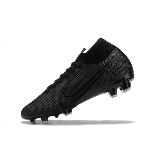 Nike Superfly 7 Elite SE FG Black High Men Football Boots