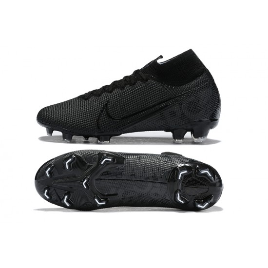 Nike Superfly 7 Elite SE FG Black High Men Football Boots