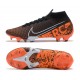 Nike Superfly 7 Elite SE FG Black Orange White High Men Football Boots