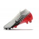 Nike Superfly 7 Elite SE FG Black Red White High Men Football Boots