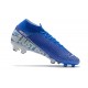 Nike Superfly 7 Elite SE FG White Blue High Men Football Boots