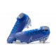 Nike Superfly 7 Elite SE FG White Blue High Men Football Boots