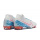 Nike Superfly 7 Elite SE FG White Pink Orange Blue High Men Football Boots