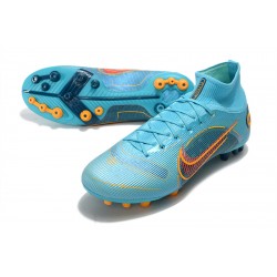 Nike Superfly 8 Academy AG High Blue Women/Men Football Boots