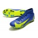 Nike Superfly 8 Academy AG High Blue Yellow Women/Men Football Boots