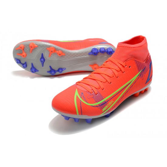 Nike Superfly 8 Academy AG High Red Women/Men Football Boots