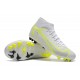 Nike Superfly 8 Academy AG High White Yellow Women/Men Football Boots