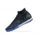 Nike Superfly 8 Academy TF Black Blue White Men High Football Boots