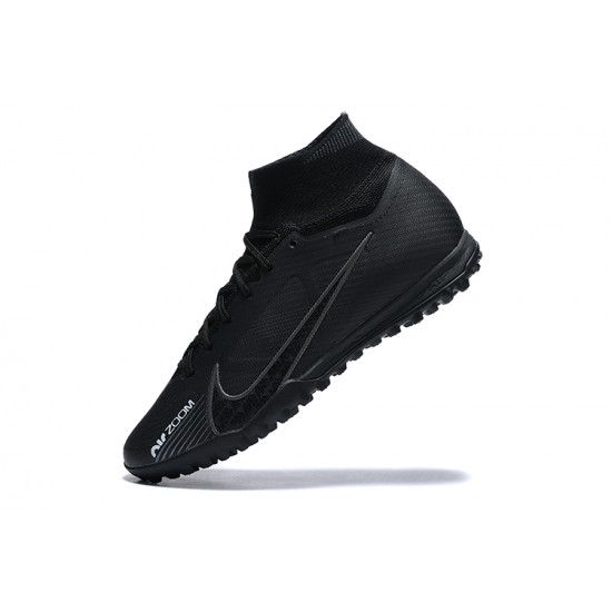 Nike Superfly 8 Academy TF Black Men High Football Boots