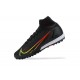 Nike Superfly 8 Academy TF Black White Red High Men Football Boots