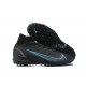 Nike Superfly 8 Academy TF Blue Black High Men Football Boots