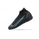 Nike Superfly 8 Academy TF Blue Black High Men Football Boots