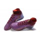 Nike Superfly 8 Academy TF Deepwine Purple Black Men High Football Boots