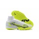 Nike Superfly 8 Academy TF Gray Yellow Black High Men Football Boots