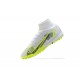 Nike Superfly 8 Academy TF Gray Yellow Black High Men Football Boots