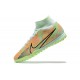 Nike Superfly 8 Academy TF Green Orange Black Men High Football Boots