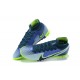 Nike Superfly 8 Academy TF Green White Blue Silver High Men Football Boots