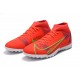 Nike Superfly 8 Academy TF High Red White Men Football Boots