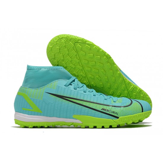 Nike Superfly 8 Academy TF High Turqoise Green Men Football Boots