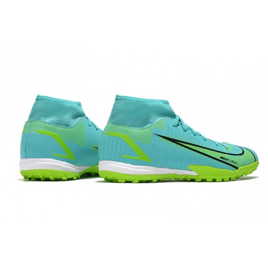 Nike Superfly 8 Academy TF High Turqoise Green Men Football Boots