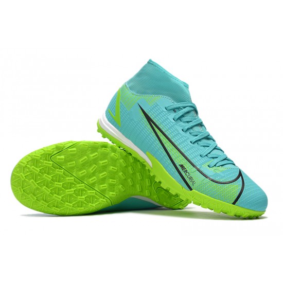 Nike Superfly 8 Academy TF High Turqoise Green Men Football Boots