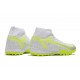 Nike Superfly 8 Academy TF High White Yellow Men Football Boots