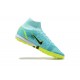 Nike Superfly 8 Academy TF LightBlue LightGreen Black High Men Football Boots