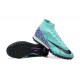 Nike Superfly 8 Academy TF LightGreen Black Men High Football Boots