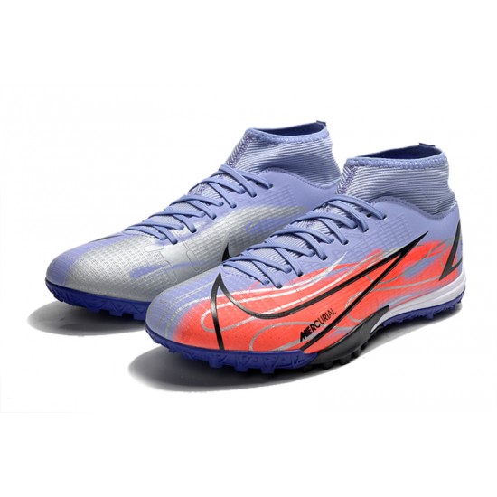 Nike Superfly 8 Academy TF Low Purple Pink Men Football Boots