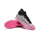 Nike Superfly 8 Academy TF Pink Gray Black Men High Football Boots