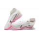 Nike Superfly 8 Academy TF Pink White Black Yellow Men High Football Boots