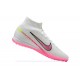 Nike Superfly 8 Academy TF Pink White Black Yellow Men High Football Boots