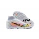 Nike Superfly 8 Academy TF Pink White Yellow High Men Football Boots