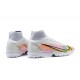 Nike Superfly 8 Academy TF Pink White Yellow High Men Football Boots