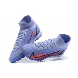 Nike Superfly 8 Academy TF Purple Black Light/Orange High Men Football Boots