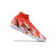 Nike Superfly 8 Academy TF Red Black White High Men Football Boots
