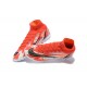 Nike Superfly 8 Academy TF Red Black White High Men Football Boots