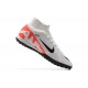 Nike Superfly 8 Academy TF White Orange Black Men High Football Boots