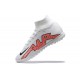 Nike Superfly 8 Academy TF White Orange Men High Football Boots