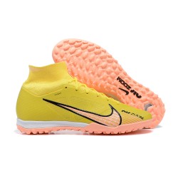 Nike Superfly 8 Academy TF Yellow Pink Light/Green Men High Football Boots