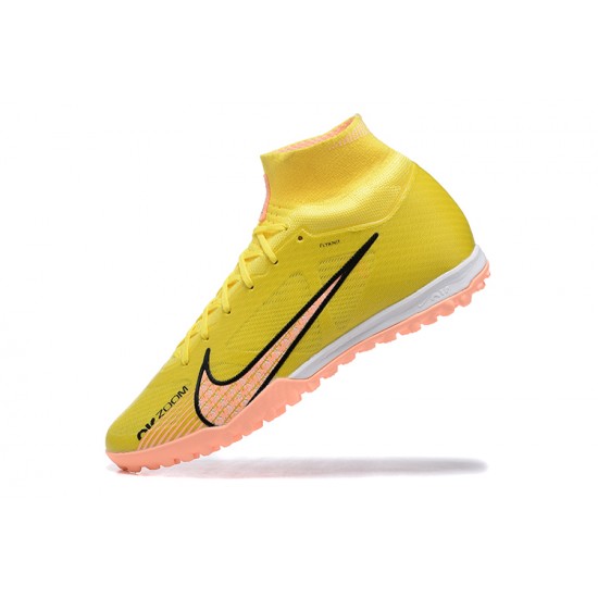 Nike Superfly 8 Academy TF Yellow Pink Light/Green Men High Football Boots